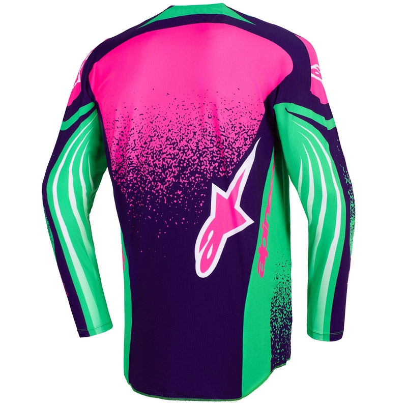 Alpinestars Techstar Nomur motokrossitrikoo tumelilla-roosa-roosa-roosa-roosa
