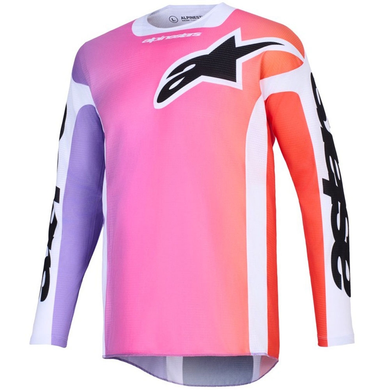 Alpinestars Racer Air Portl mitmevärviline motokrossitrikoo