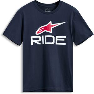 T-särk Alpinestars Ride 4.0 CSF sini-valge-punane T-särk