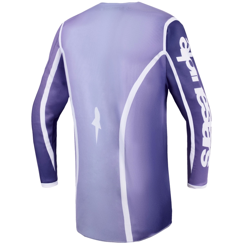 Alpinestars Stella Fluid Apex naiste motokrossitrikoo lilla ja valge