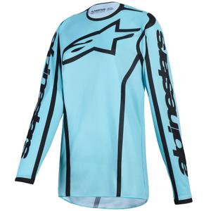 Alpinestars Stella Fluid Apex naiste motokrossitrikoo türkiissinine ja must