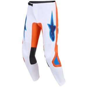 Alpinestars Fluid Grid motokrossipüksid oranž-sinine-valge