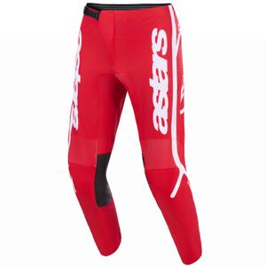 Alpinestars Fluid Apex motokrossipüksid Punased ja valged