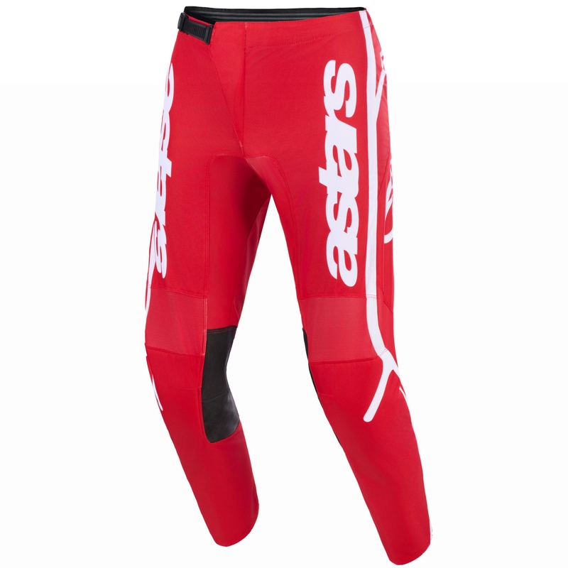 Alpinestars Fluid Apex motokrossipüksid Punased ja valged