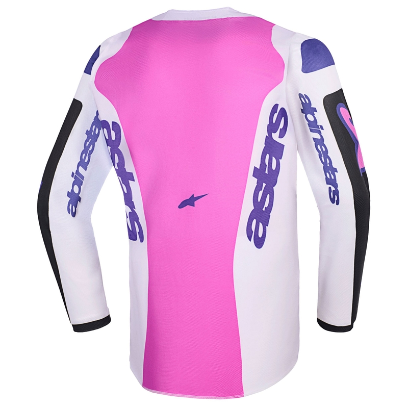 Alpinestars Fluid Grid laste motokrossitrikoo must-hall-lilla