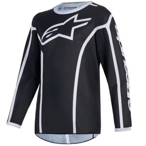 Alpinestars Fluid Apex laste motokrossitrikoo must ja hall