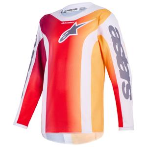 Alpinestars Fluid Portl Red-Orange-Hall laste motokrossitrikoo