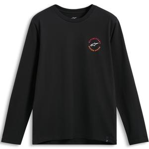 Alpinestars True CSF pikkade varrukatega T-särk must
