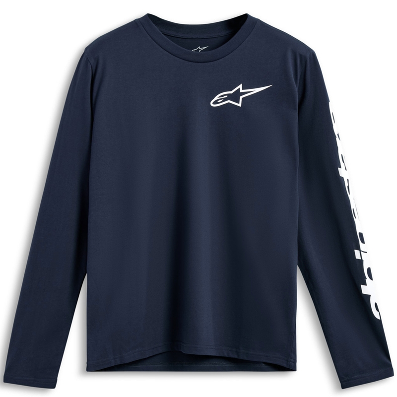 Alpinestars Trackside CSF pikkade varrukatega T-särk sinine