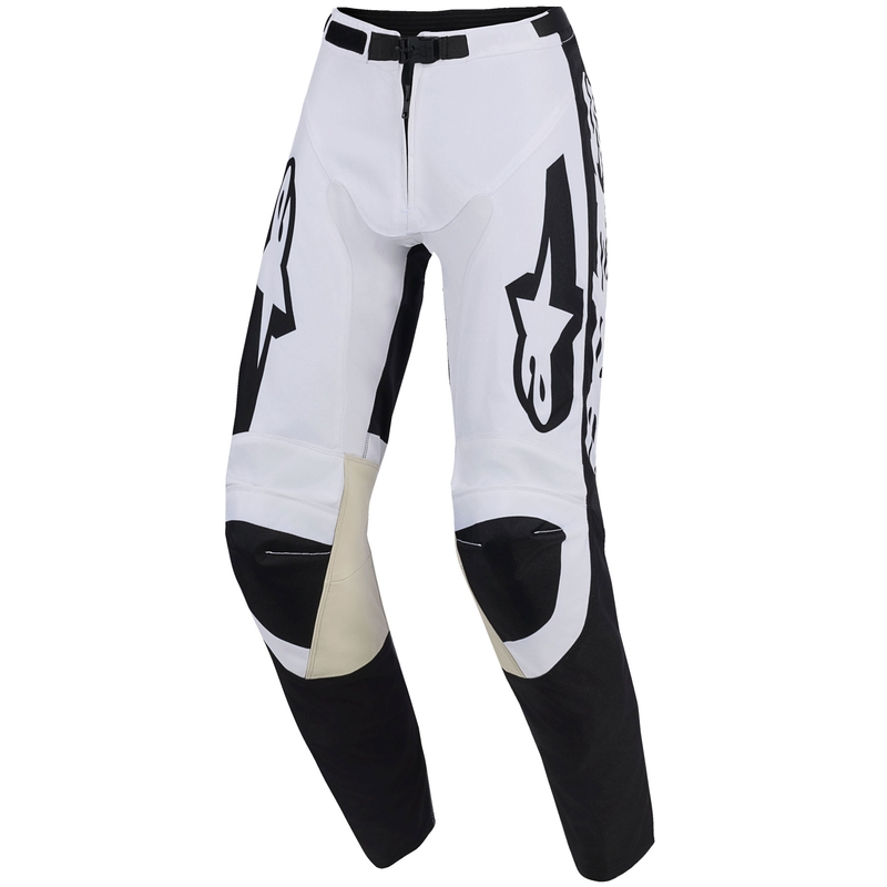 Alpinestars Racer Riway motokrossipüksid valge ja must