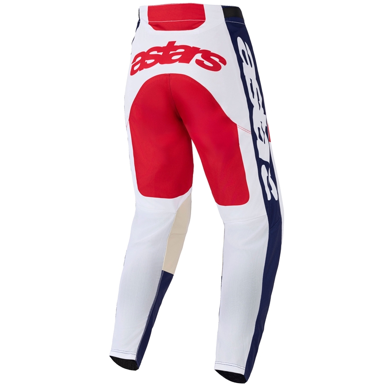 Alpinestars Racer Riway motokrossipüksid valge-sinine-punane