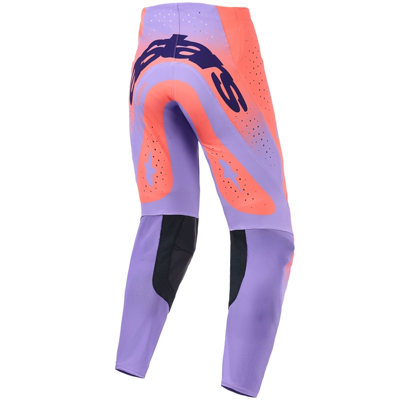 Alpinestars Supertech Scenz motokrossipüksid oranž-korall-lillad