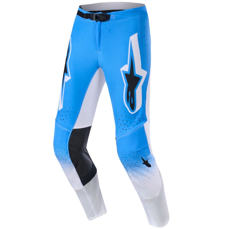 Alpinestars Supertech Scenz motokrossipüksid sinine ja valge