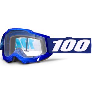 Motokrossiprillid 100% Accuri 2 2028 läbipaistva pleksiga