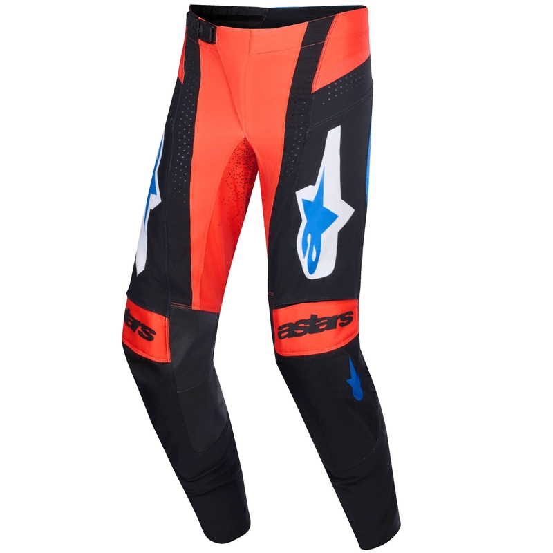 Alpinestars Techstar Knif motokrossipüksid oranž-must-sinine
