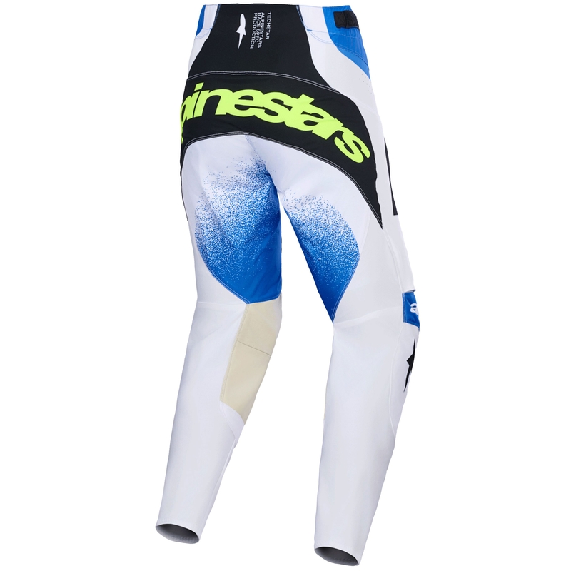 Alpinestars Techstar Knif motokrossipüksid Sinine-must-fluorokollane