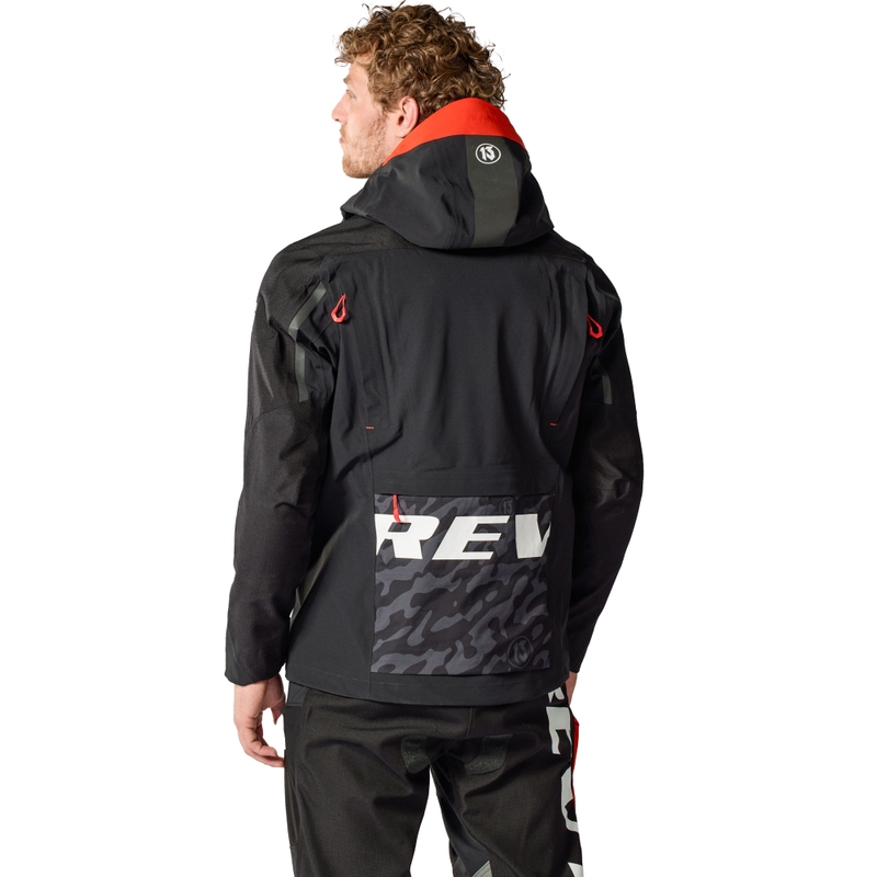 Revit Vision H2O mootorrattajope must ja punane