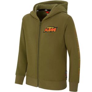 KTM Kids Racing Hoodie khaki