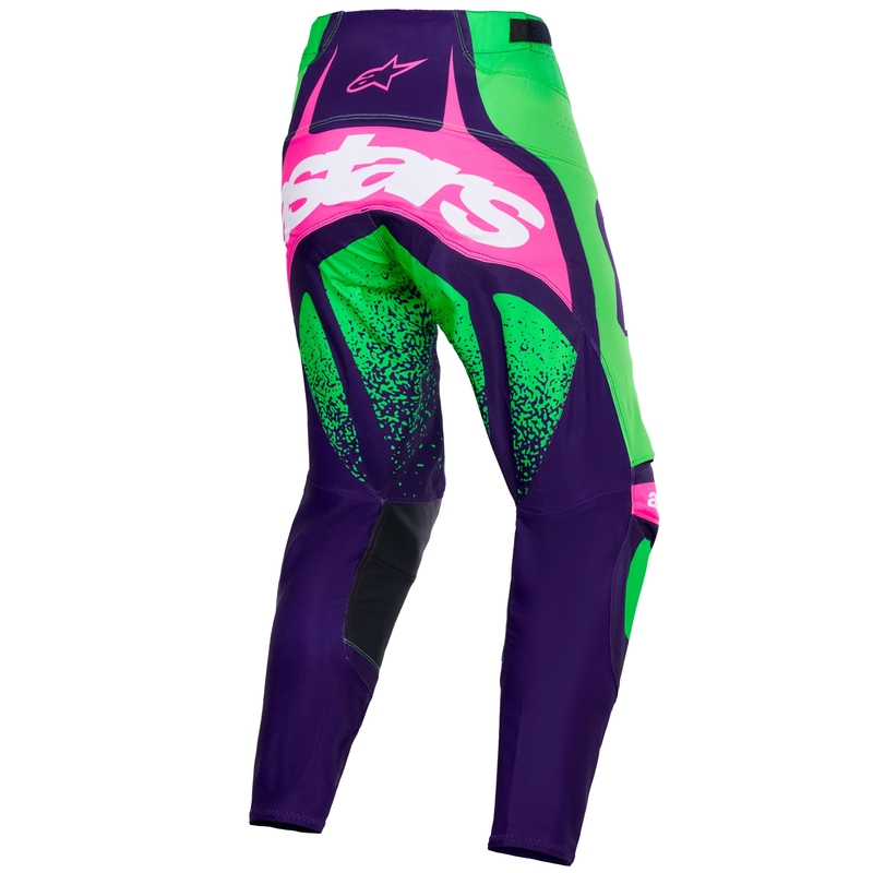 Alpinestars Techstar Nomur motokrossipüksid tumelilla-roosa-roosa-roosakas-roosa
