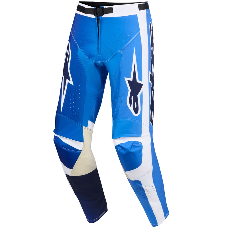 Alpinestars Racer Air Portl motokrossipüksid sinine ja valge