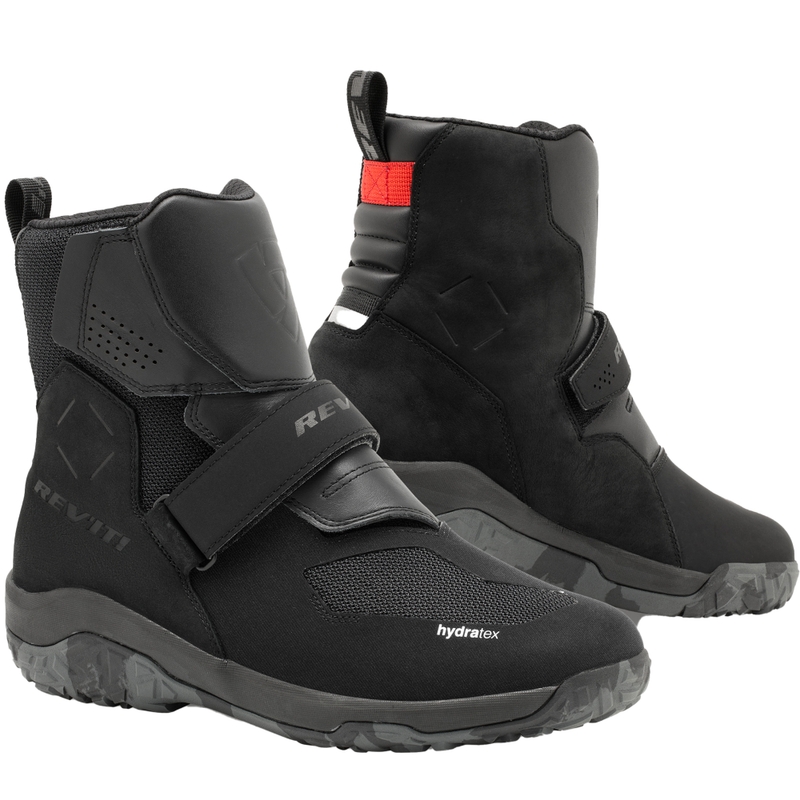 Revit Dredge H2O mootorratta saapad mustad