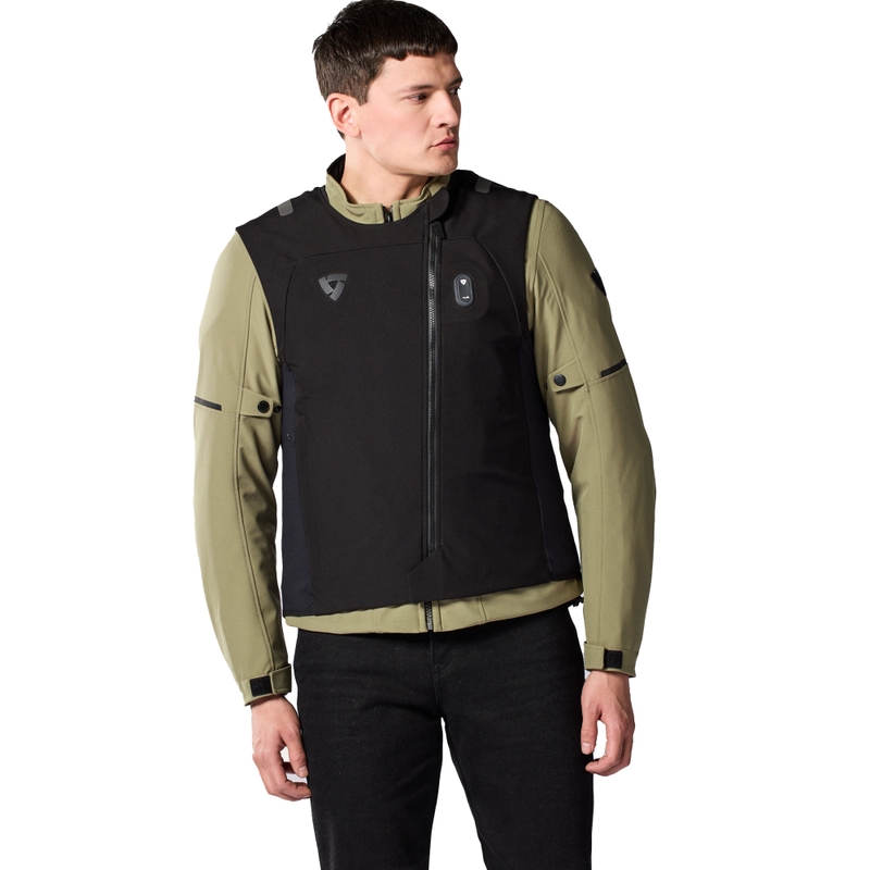Revit Avertum Street Tech-Air® mootorratta turvapadja vest must