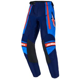 Alpinestars Racer Nomur laste motokrossipüksid tumesinine-oranž-mustad