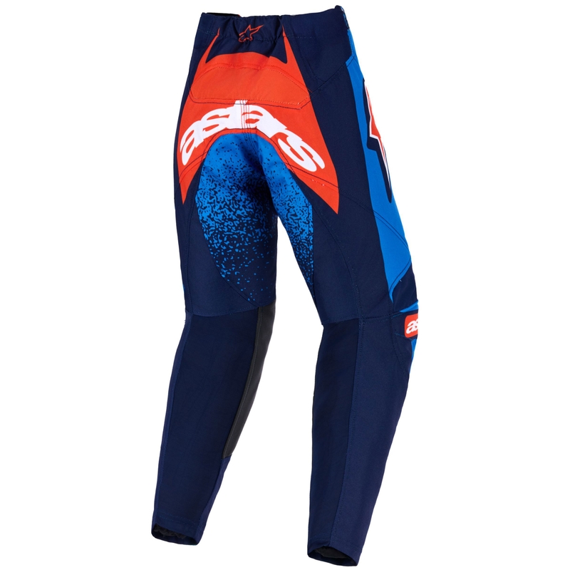 Alpinestars Racer Nomur laste motokrossipüksid tumesinine-oranž-mustad