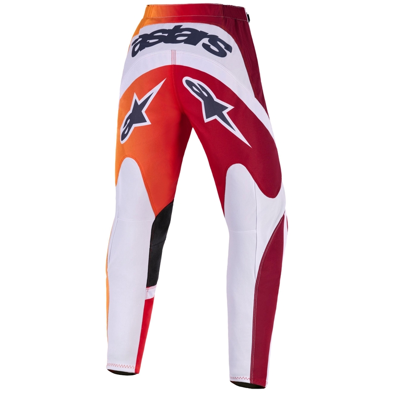 Alpinestars Fluid Portl Red-Orange-Hall laste motokrossipüksid