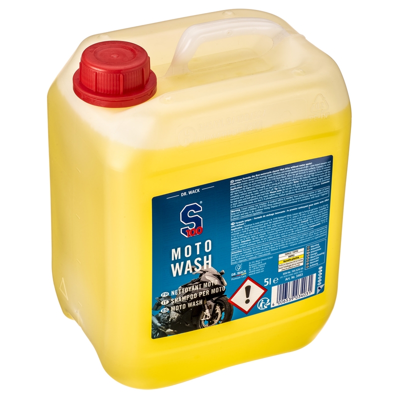 Mootorratta puhastusvahend S100 Total Cleaner 5 l