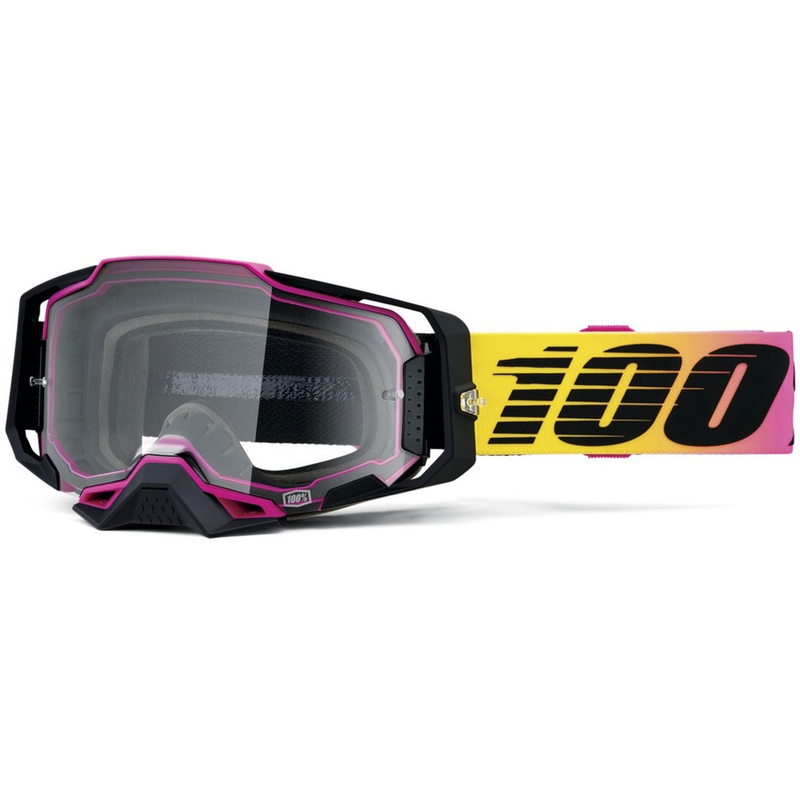 Motokrossiprillid 100% ARMEGA 91 läbipaistva pleksiga