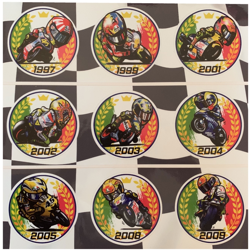 Valentino Rossi kleebiste komplekt