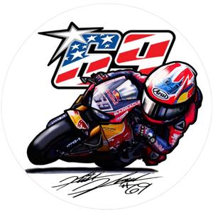 Kleebis Nicky Hayden ART
