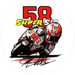 Kleebis Marco Simoncelli ART