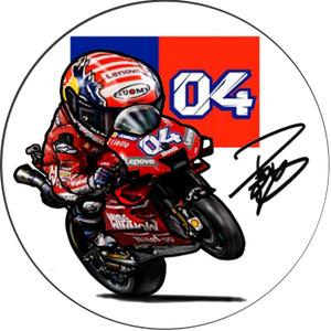 Kleebis Andrea Dovizioso ART