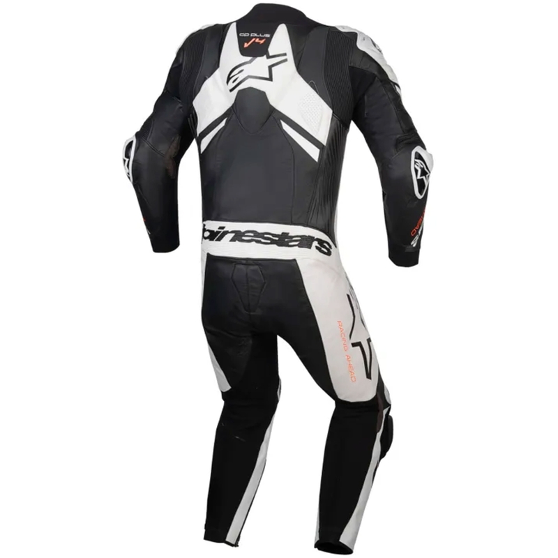 Alpinestars GP Plus V4 Sprint, Tech-air ühilduv must-valge-punane fluo
