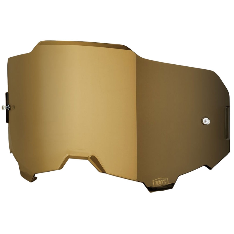 Plexiklaas motokrossiprillidele 100% ARMEGA peeglikuldne (Anti-fog)
