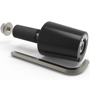 Oxford Bar Ends 3 juhtraua raskused koos vähendamisega must 1 paar