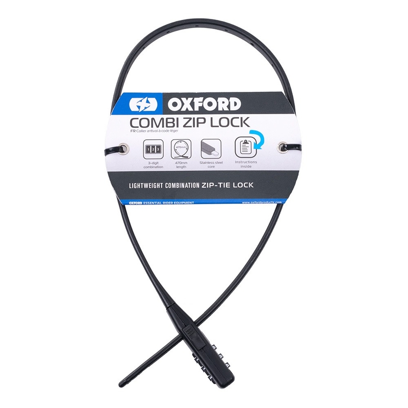 Oxford Combi Zip Lock kiivritele ja tarvikutele must