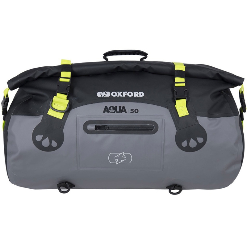 Veekindel Oxford Aqua T-50 rullkott 50 l must-hall-fluo kollane