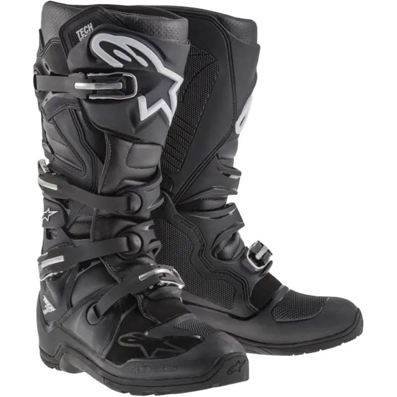 Alpinestars Tech 7 Enduro Motokrossisaapad Mustad