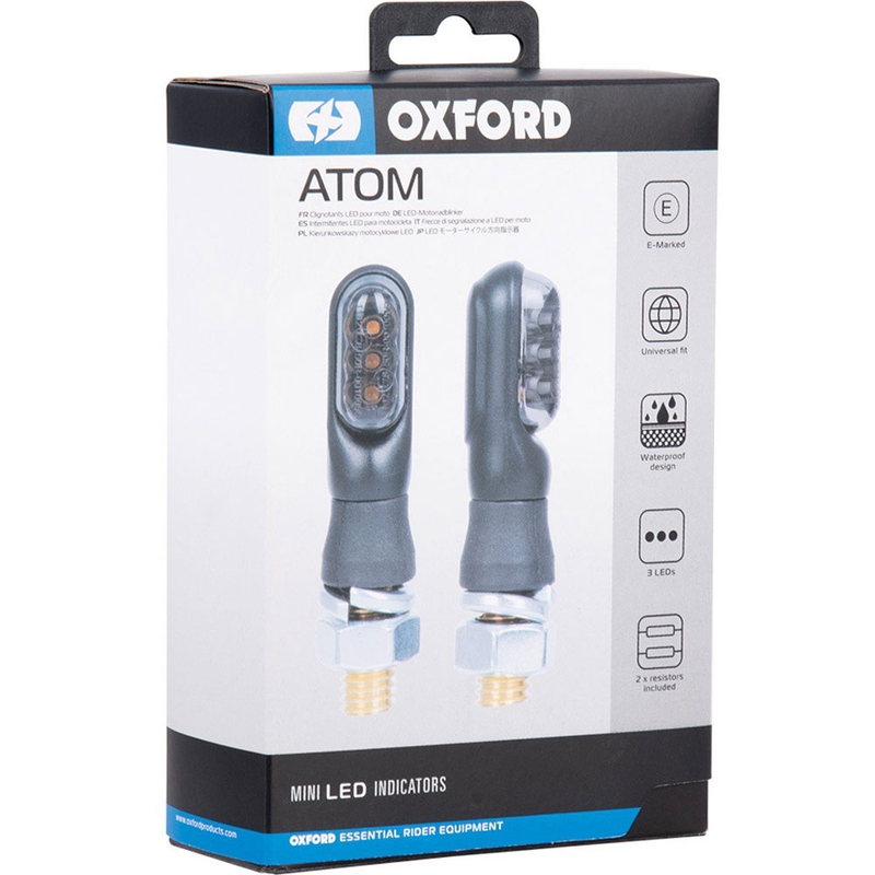 Oxford LED Atom mini suunatuled koos takistitega