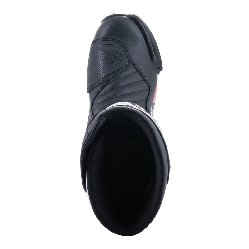 Alpinestars S-MX 6 must-valge-hall-punased mootorrattasaapad