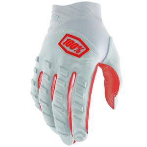 Motokross-kindad 100% - USA AIRMATIC hõbedane