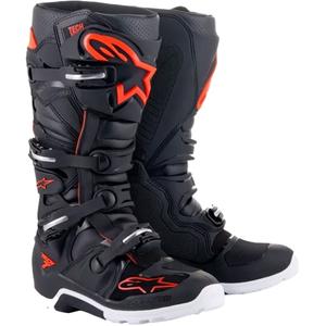 Mootorrattasaapad Mootorrattasaapad Alpinestars Tech 7 Enduro must-punane fluo-valgeTech 7 Enduro must-punane fluo-valge