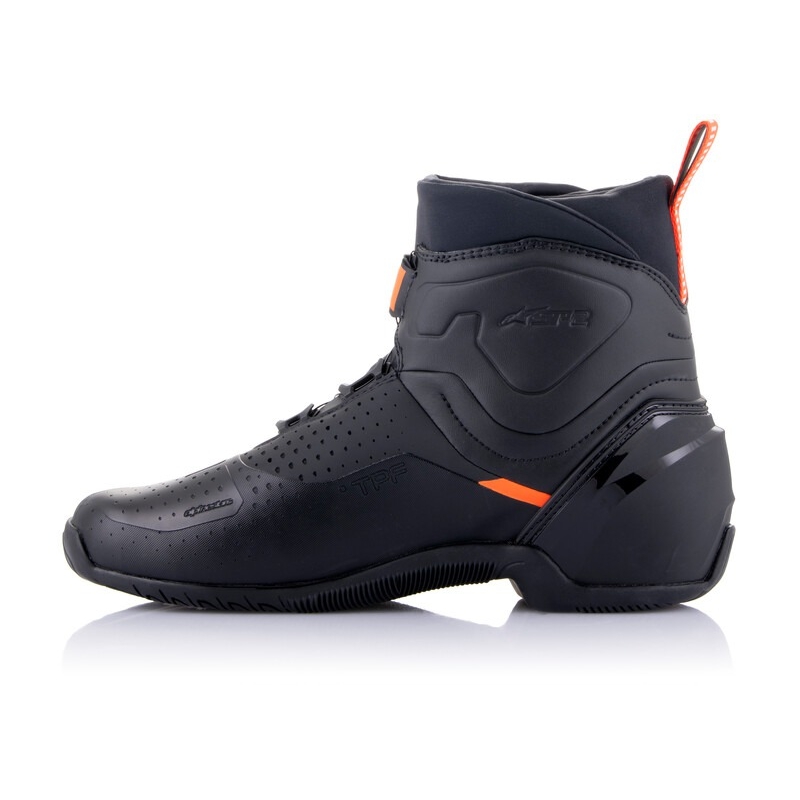 Alpinestars SP-2 must-valge-fluo punane mootorratta saapad