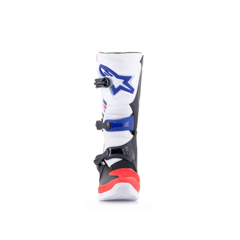 Alpinestars TECH 3 motokrossisaapad valge-must-sinine-punane