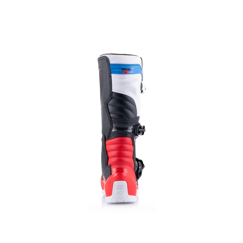 Alpinestars TECH 3 motokrossisaapad valge-must-sinine-punane