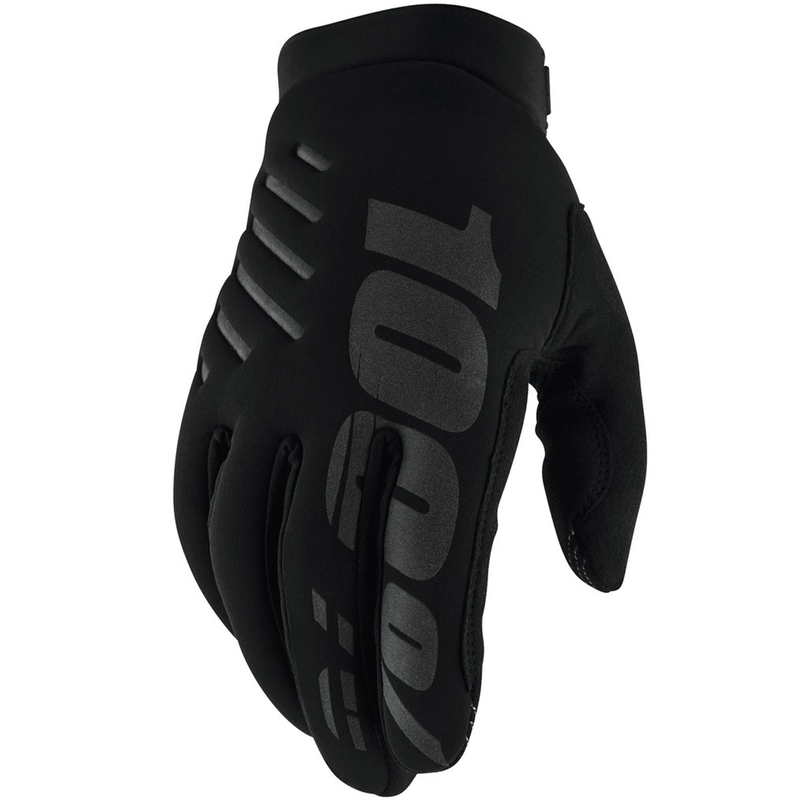 Naiste motokrossikindad 100% - USA BRISKER mustad