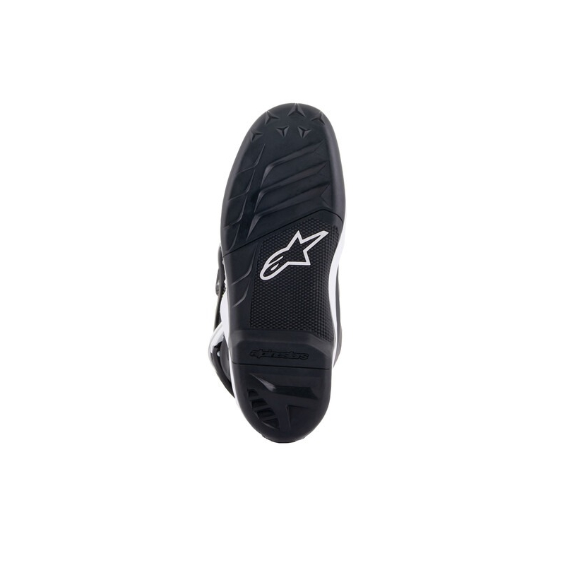 Alpinestars Tech 7 S mustad, valged, kollased ja sinised mootorrattasaapad lastele